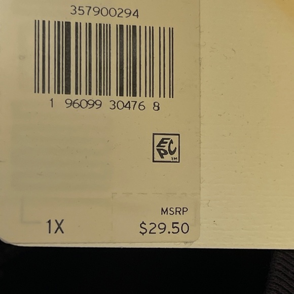 Levis Sparkle Logo Perfect Tee Black Shirt Plus Sz. 1X NEW RT. $29.50 - Picture 11 of 12